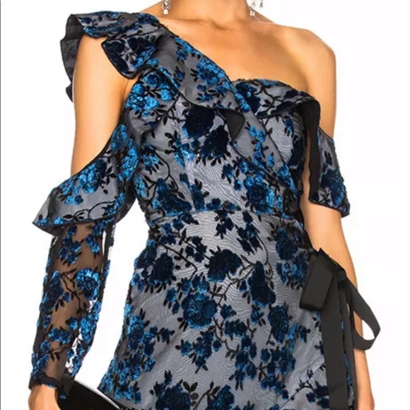 LAST CHANCE 🌟 NWT Self Portrait Wrap Mini Dress - Picture 2 of 7